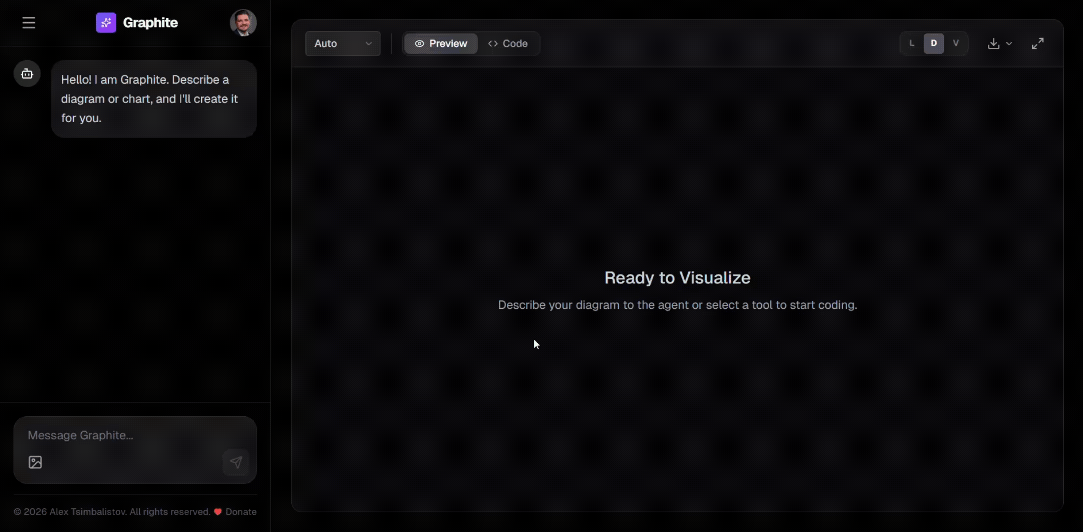 Graphite AI diagram generation demo
